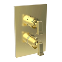 Joffrey Thermostatic / Volume Control Trim Trim Kit - Forever Brass - PVD