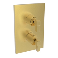  Malvina Thermostatic / Volume Control Trim Trim Kit - Satin Bronze - PVD