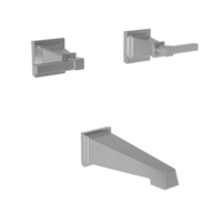  Malvina Tub Faucet Trim Trim Kit - Stainless Steel - PVD