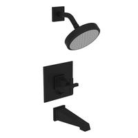  Malvina Tub & Shower Faucet Trim Trim Kit - Flat Black