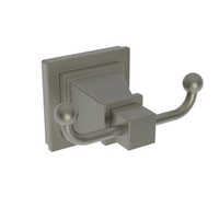  Malvina Robe Hook Bathroom Accessory - Gun Metal