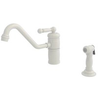  Nadya Single Handle Kitchen Faucet - Biscuit