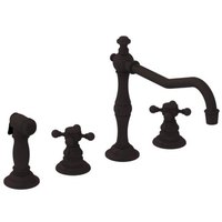  Chesterfield Two-Handle Kitchen Faucet - Weathered Brass
