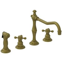 Chesterfield Two-Handle Kitchen Faucet - Antique Brass