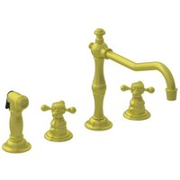 Two Handle Kitchen Faucet 4 Hole