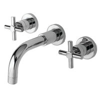  East Linear Bathroom Sink Faucet Trim Trim Kit - Polished Chrome