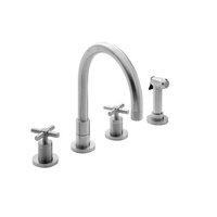  East Linear Two-Handle Kitchen Faucet - Polished Chrome