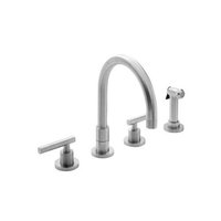  East Linear Two-Handle Kitchen Faucet - Polished Chrome