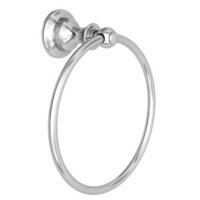  Sutton Towel Ring Bathroom Accessory - Polished Chrome