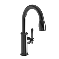  Chesterfield Single-Hole Bar Faucet - Midnight Chrome