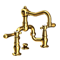  Chesterfield 8'' Widespread Bathroom Faucet - Forever Brass - PVD