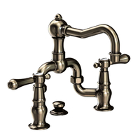  Chesterfield 8'' Widespread Bathroom Faucet - Antique Nickel