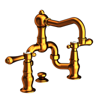  Chesterfield 8'' Widespread Bathroom Faucet - Satin Gold
