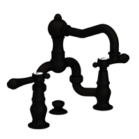  Chesterfield 8'' Widespread Bathroom Faucet - Flat Black