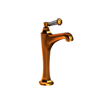  Metropole Vessel Filler Bathroom Faucet - Aged Brass