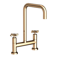  East Square Two-Handle Kitchen Faucet - French Gold - PVD