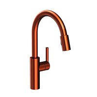  East Linear Pull-Out Spray Kitchen Faucet - Antique Copper