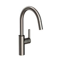  East Linear Pull-Out Spray Kitchen Faucet - Stainless Steel - PVD