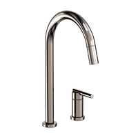  East Linear Pull-Out Spray Kitchen Faucet - Polished Nickel - Natural