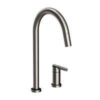  East Linear Pull-Out Spray Kitchen Faucet - Stainless Steel - PVD