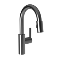  East Linear Single-Hole Bar Faucet - Stainless Steel - PVD