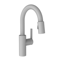  East Linear Single-Hole Bar Faucet - Matte White