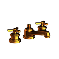  Miro 8'' Widespread Bathroom Faucet - Satin Gold