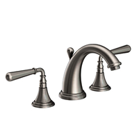  Bevelle 8'' Widespread Bathroom Faucet - Stainless Steel - PVD