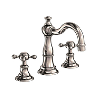  Victoria 8'' Widespread Bathroom Faucet - Polished Nickel - Natural