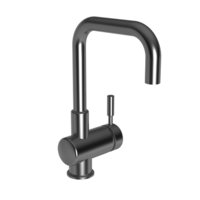  East Square Single-Hole Bar Faucet - Stainless Steel - PVD