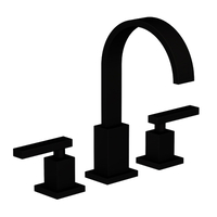  Secant 8'' Widespread Bathroom Faucet - Flat Black