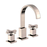  Secant 8'' Widespread Bathroom Faucet - Polished Nickel - Natural