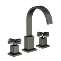  Secant 8'' Widespread Bathroom Faucet - Stainless Steel - PVD