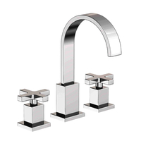  Secant 8'' Widespread Bathroom Faucet - Polished Chrome