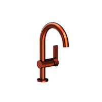  Priya Single Hole Bathroom Faucet - Antique Copper