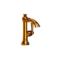  Aylesbury Single Hole Bathroom Faucet - Aged Brass