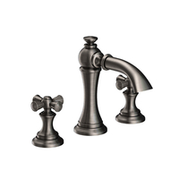  Sutton 8'' Widespread Bathroom Faucet - Stainless Steel - PVD