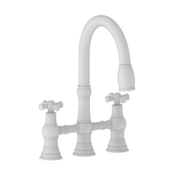  Jacobean Pull-Out Spray Kitchen Faucet - Matte White