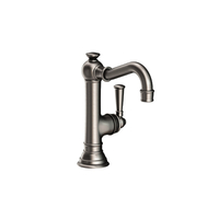  Jacobean Single Hole Bathroom Faucet - Stainless Steel - PVD