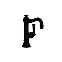  Jacobean Single Hole Bathroom Faucet - Flat Black