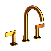  Priya 8'' Widespread Bathroom Faucet - Satin Gold
