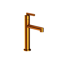  Keaton Single Hole Bathroom Faucet - Aged Brass