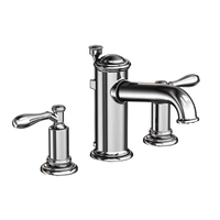  Ithaca 8'' Widespread Bathroom Faucet - Polished Chrome