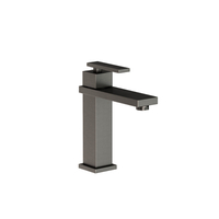 Skylar Single Hole Bathroom Faucet - Stainless Steel - PVD