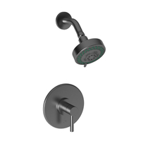 East Linear Shower Faucet Trim Trim Kit - Stainless Steel - PVD
