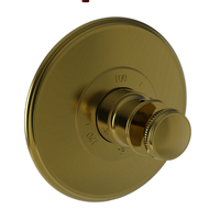  Ithaca Thermostatic Valve Trim Trim Kit - Uncoated Polished Brass - Living