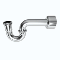  Brasstech P-Trap Bathroom Accessory - Polished Chrome