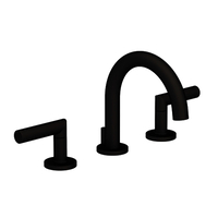  Pavani 8'' Widespread Bathroom Faucet - Flat Black