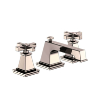  Malvina 8'' Widespread Bathroom Faucet - Polished Nickel - Natural
