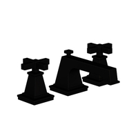  Malvina 8'' Widespread Bathroom Faucet - Flat Black
